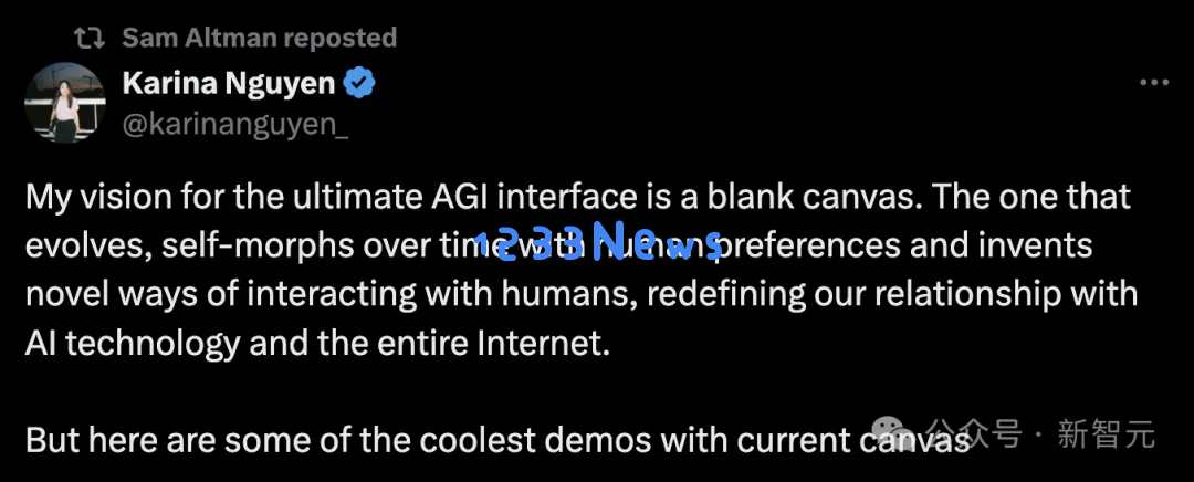OpenAI canvas一夜封神！超强AI编码研究神器，ChatGPT再次颠覆人机交互