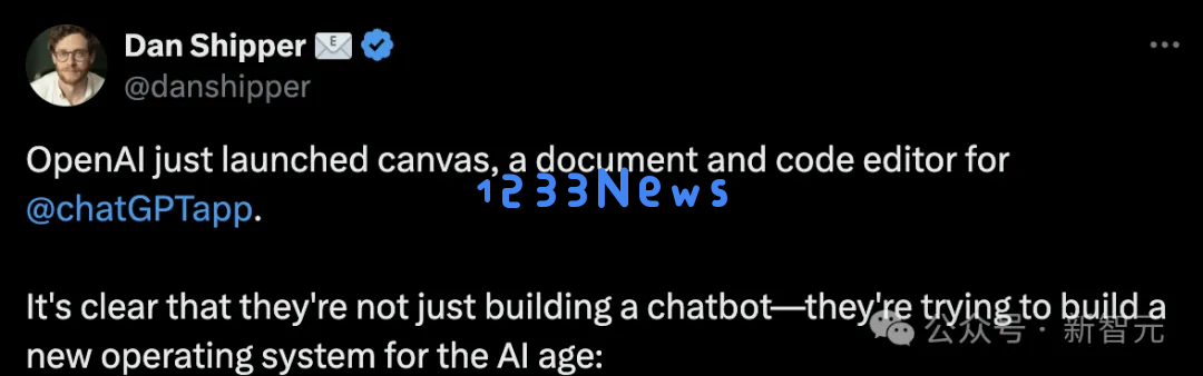 OpenAI canvas一夜封神！超强AI编码研究神器，ChatGPT再次颠覆人机交互
