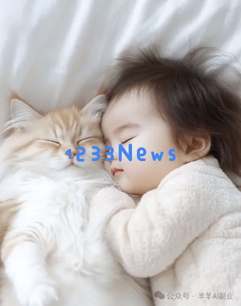 268w赞，亿级播放：AI治愈系猫咪与婴儿睡觉视频制作方法拆解