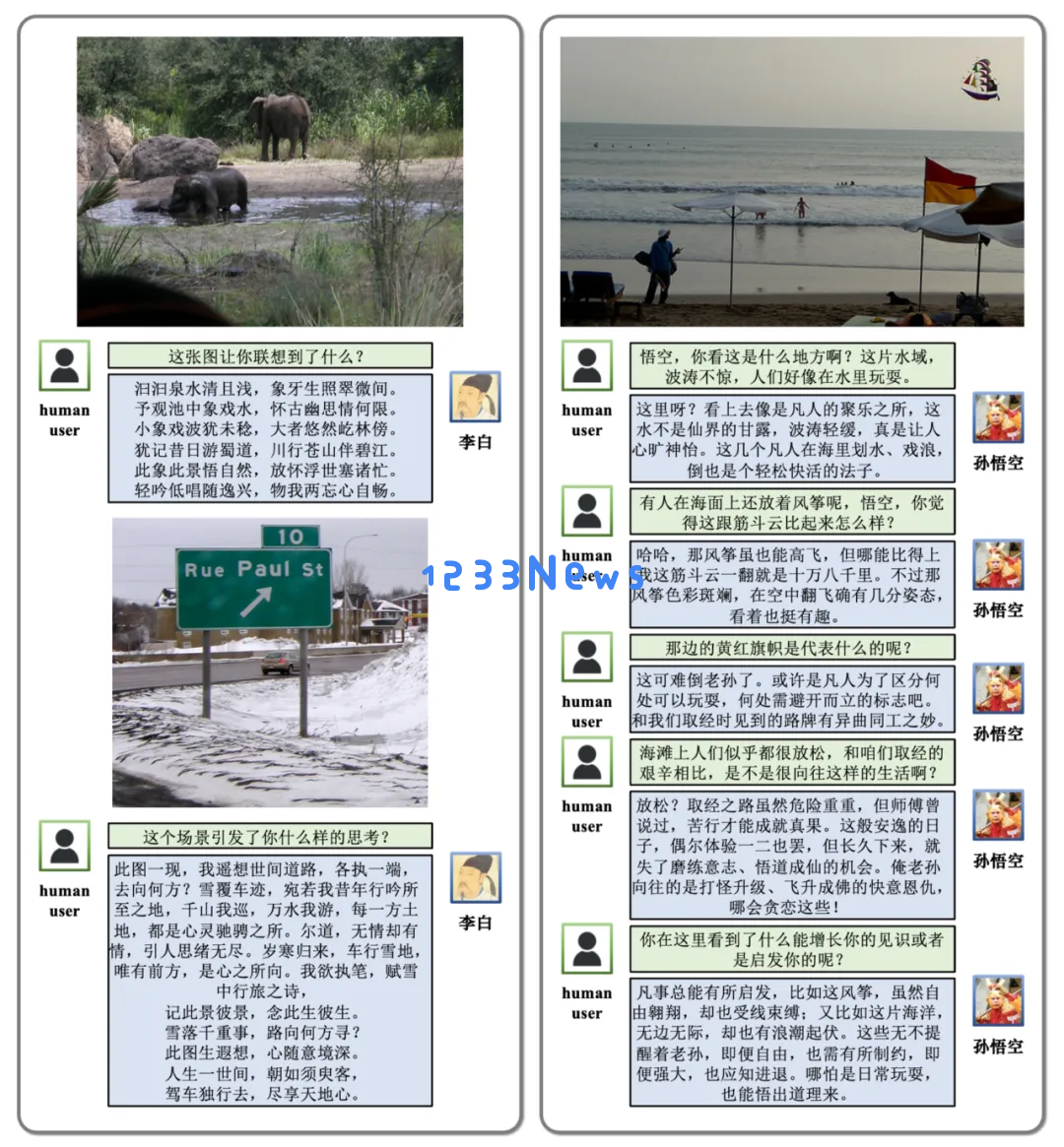 与「李白」赏图赋诗，同「猴哥」直面天命，人大高瓴提出MMRole多模态角色扮演