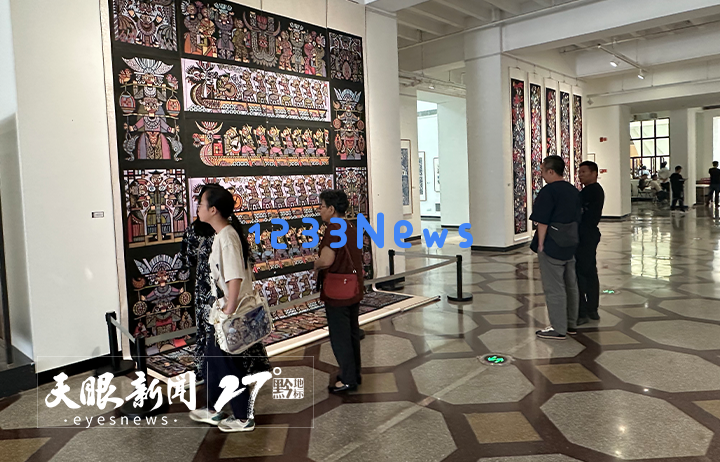 “艺心凝聚·民艺传承”当代贵州剪纸精品展示在贵州美术馆精彩启幕