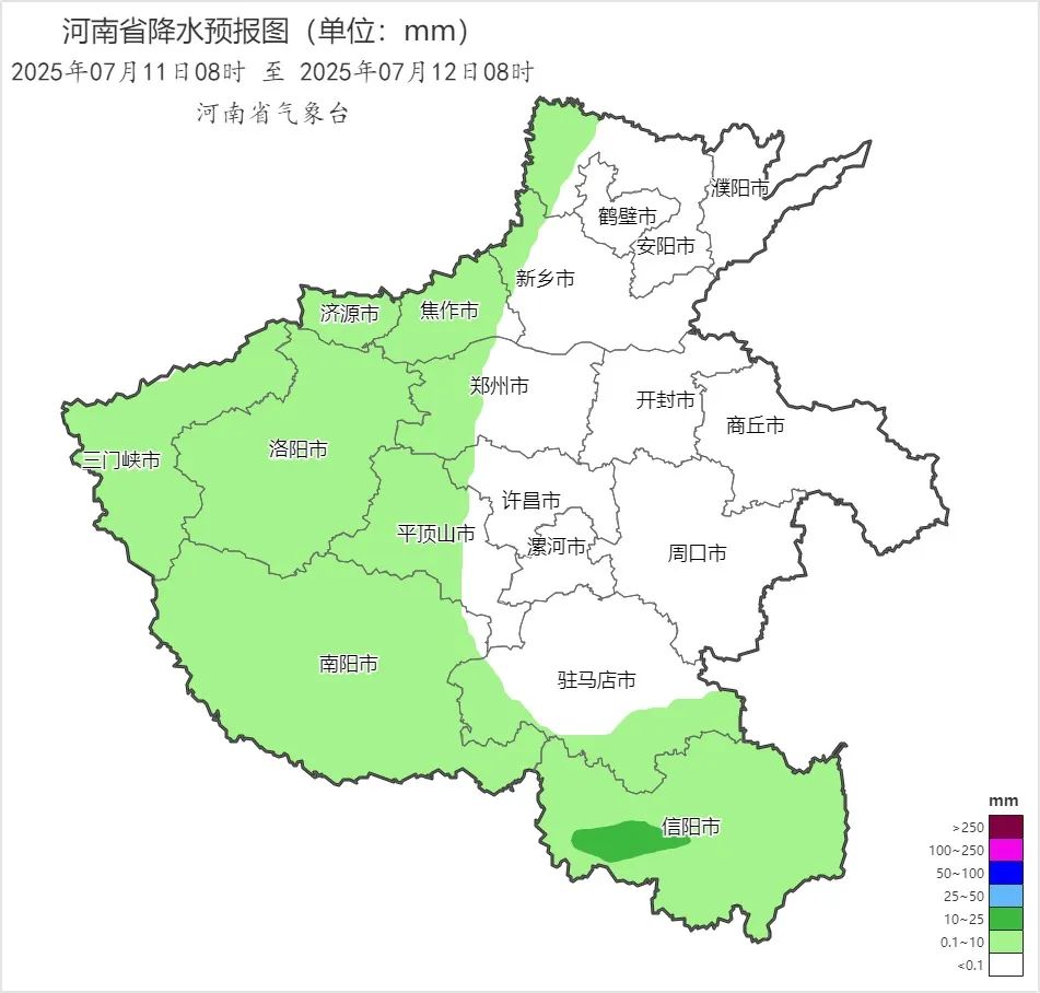 河南部分地区注意强对流天气！西北部、西部及南部将有大雨或暴雨来袭
