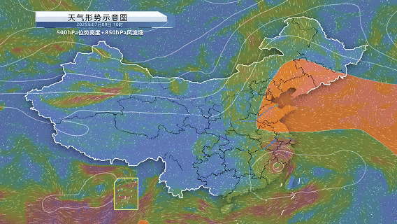 河南部分地区注意强对流天气！西北部、西部及南部将有大雨或暴雨来袭