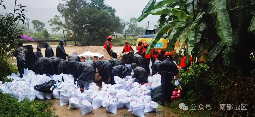 台风“蝴蝶”带来强降雨，广东各地民兵迅速启动紧急救援行动