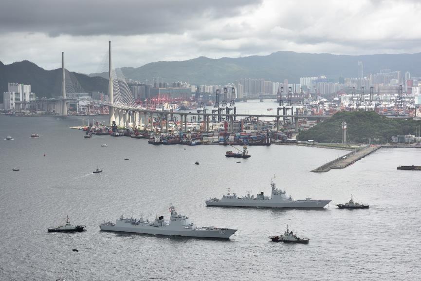 香江水域的海军风采：人民海军舰艇赴港交流的珍贵时刻回顾