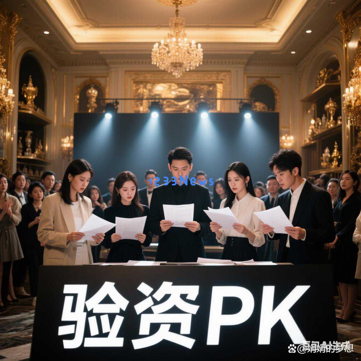 《背后真相揭晓！网红验资大比拼，搞笑与现实交织的闹剧引人关注？》