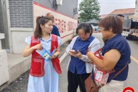 德州市宁津县保店镇积极参与“黄河大集”，大力宣传“社区微业”新理念