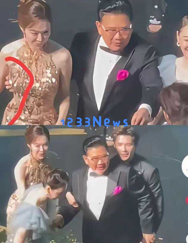 白玉兰颁奖典礼尴尬瞬间曝光！曹可凡试图抢C位，获奖者被无视的丑闻引发热议