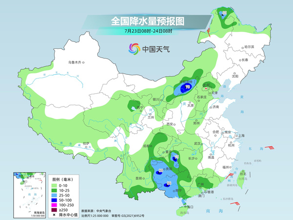 台风影响扩展至湖北湖南等地区高温天气范围逐渐缩小