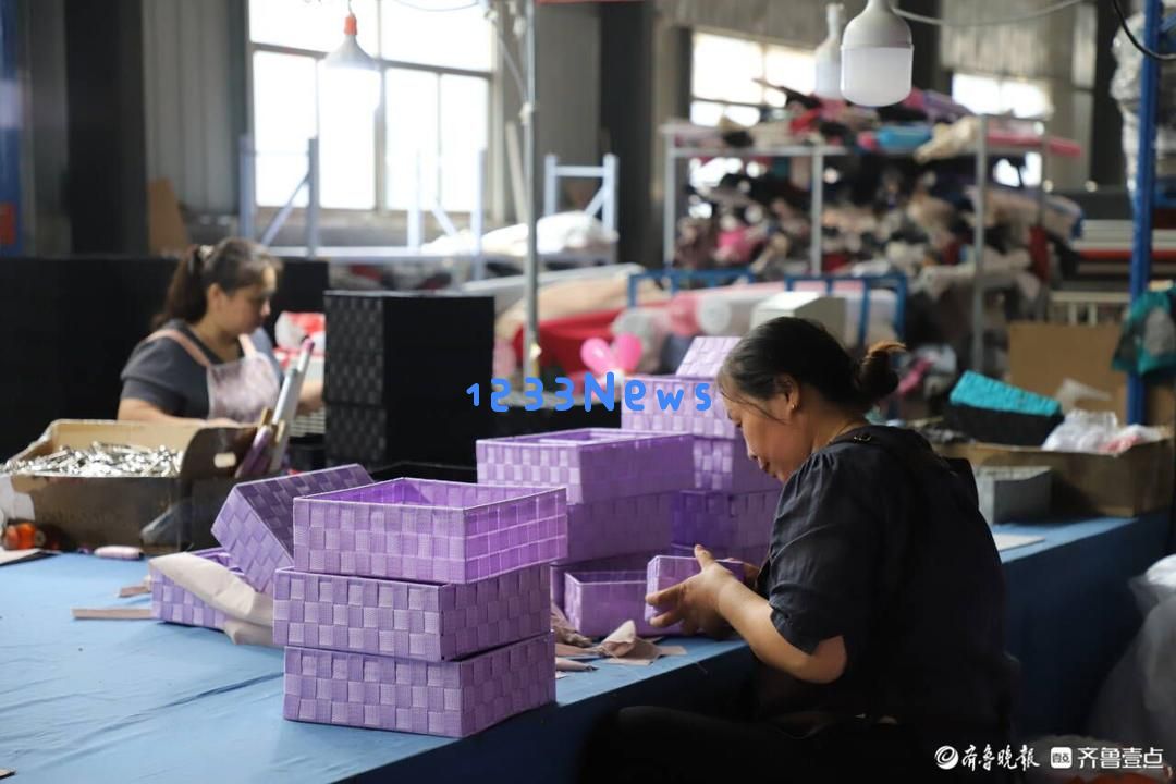 聊城智慧创造全球连接丨年出口额接近八千万的小巧收纳盒编织出传奇故事