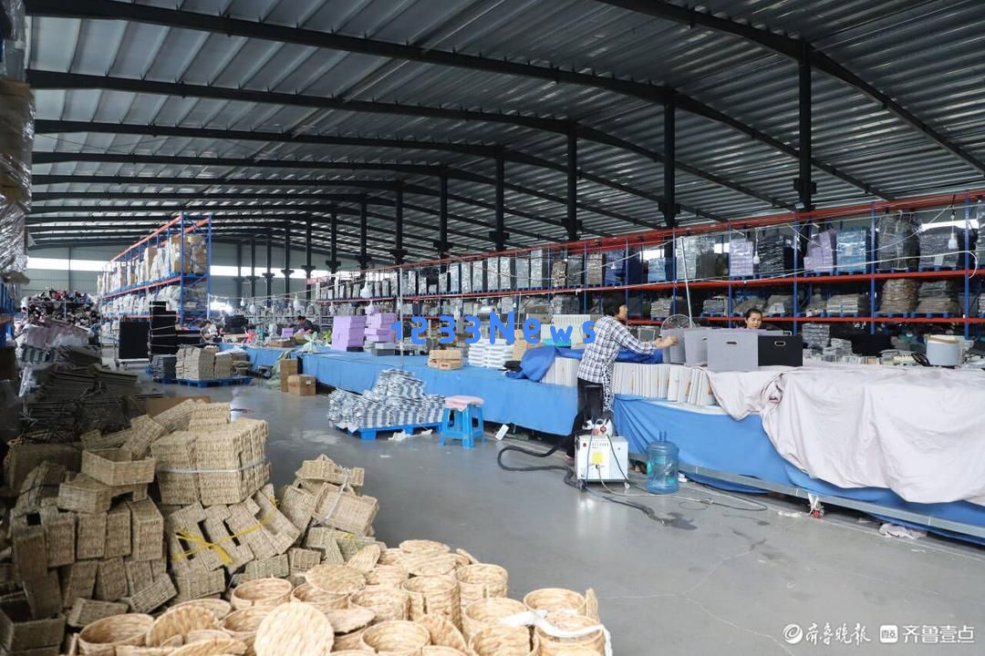 聊城智慧创造全球连接丨年出口额接近八千万的小巧收纳盒编织出传奇故事