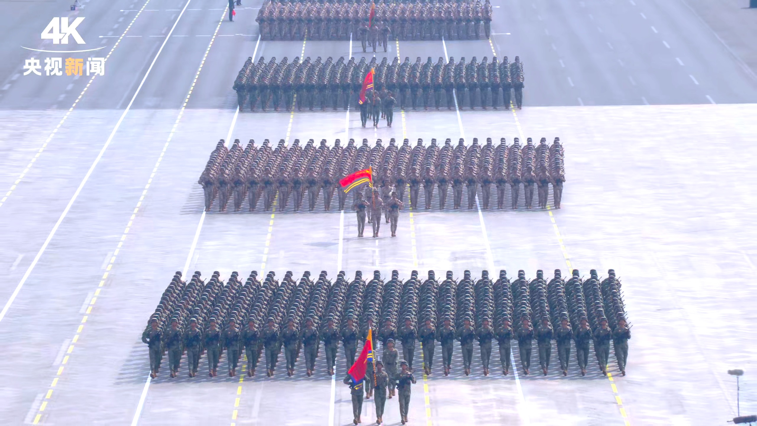 全新军兵种与武警部队方队首次登场，展现中国国威与力量