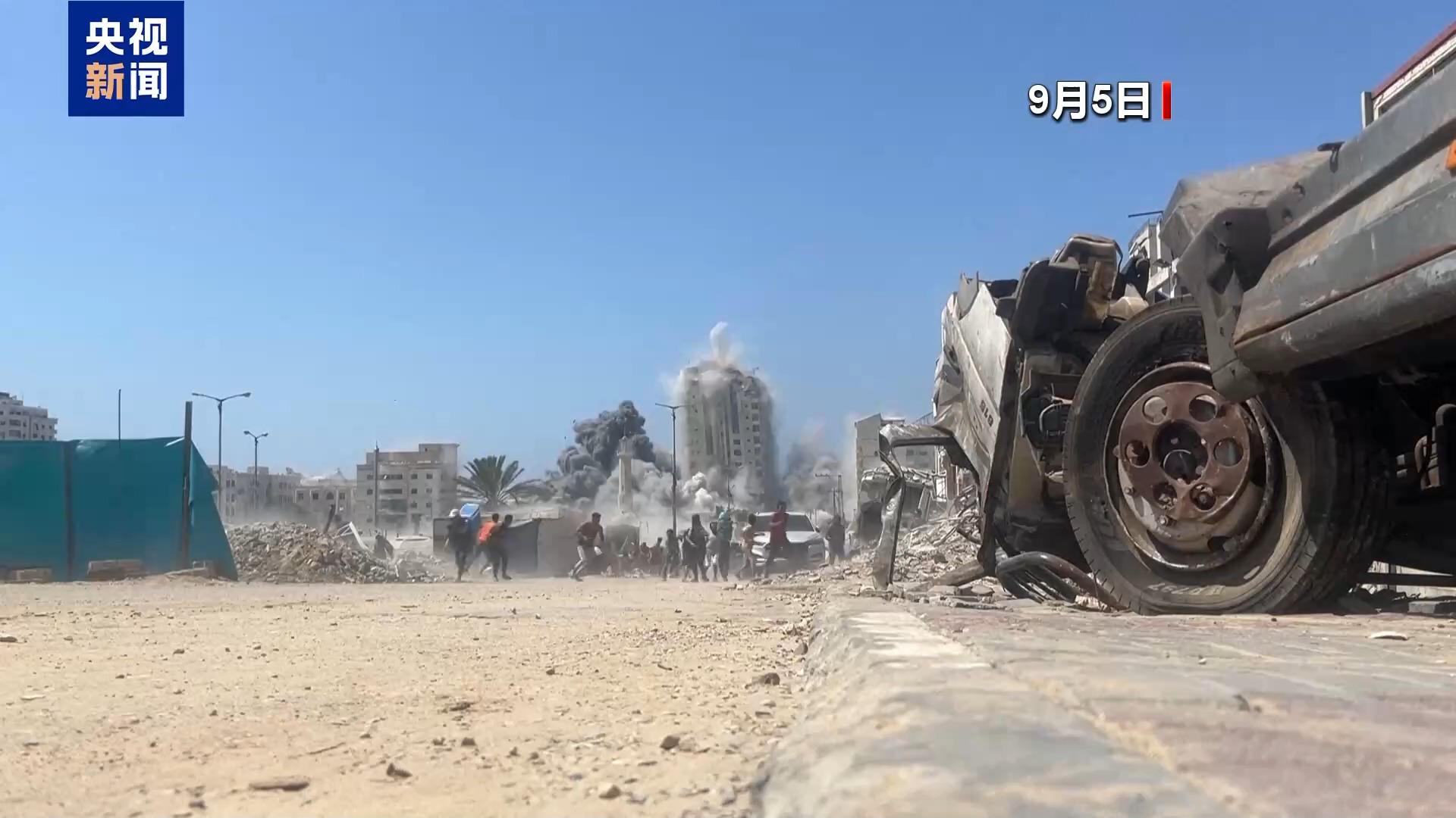 以军持续对加沙城高楼发起空袭 以色列媒体分析称这仅仅是行动的开端