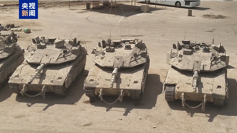 以色列军队扩大行动区域 第36师进驻加沙城市地区加强攻势