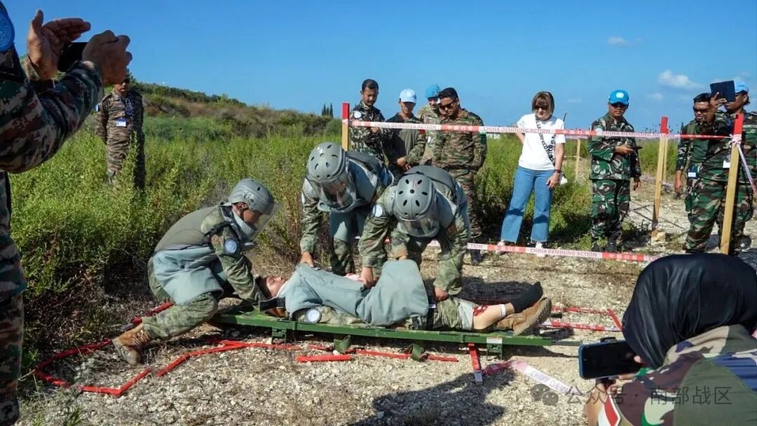 中国维和部队成功实施“天使救援_2025”国际联合演习活动