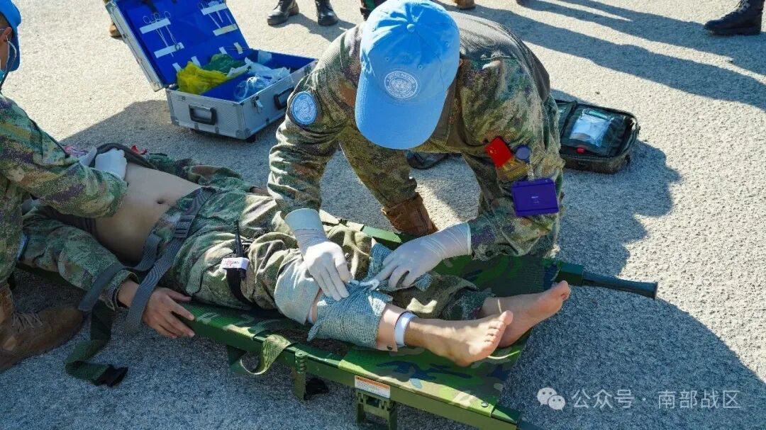 中国维和部队成功实施“天使救援_2025”国际联合演习活动