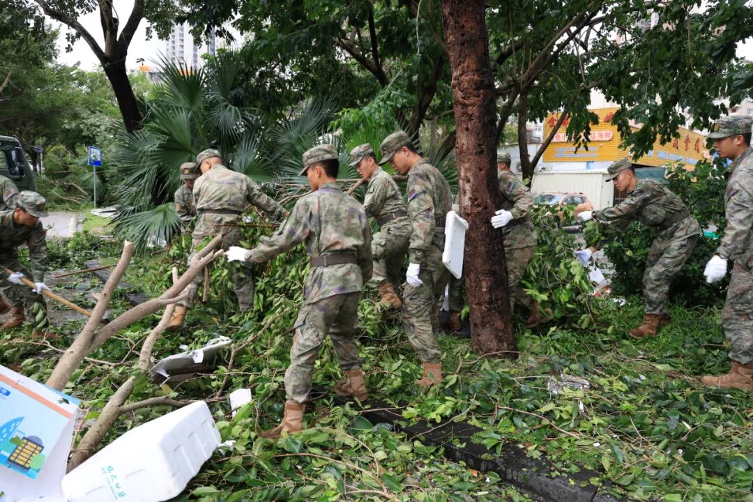 灾情无情，子弟兵闻令而动迅速投入救灾行动