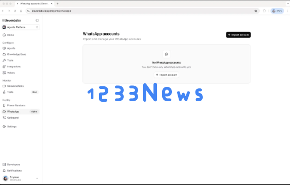 ElevenLabs打通WhatsApp！AI语音助理可接打电话、批量外呼，客服革命正式落地