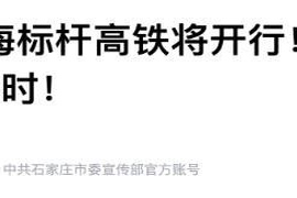 从石家庄到上海的新高铁服务定于1月26日首开，提升旅行体验，便捷出行