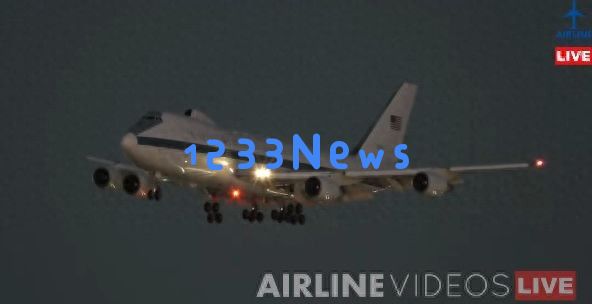 美军“末日飞机”出现在洛杉矶机场引发众多猜测，五角大楼确认赫格塞思当时在飞行器上