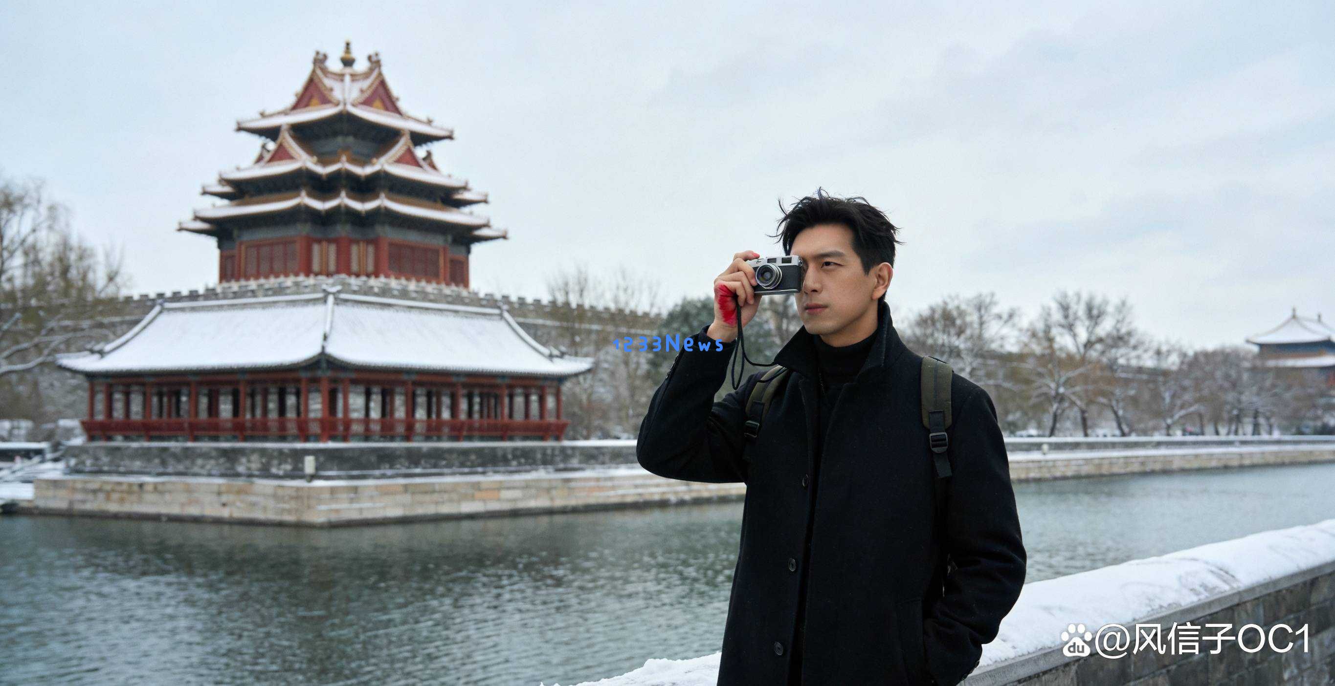 雪后故宫在李现镜头下展现的静谧美景，网友赞叹：这才是紫禁城真正的灵魂所在