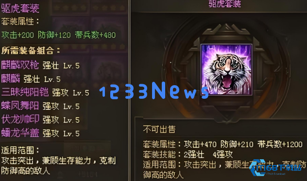 极驱虎套装终极攻略：后期最强装备合成与实战指南