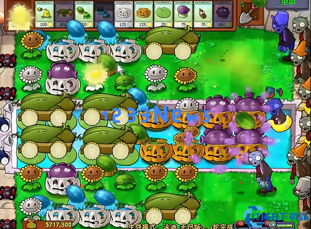 植物大战僵尸无尽模式搭梯子攻略详解