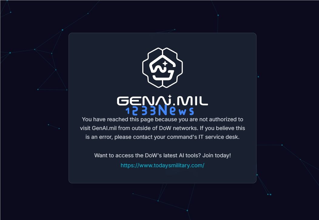 谷歌助力美军推出全新 AI 平台 GenAI.mil，重塑未来战斗力