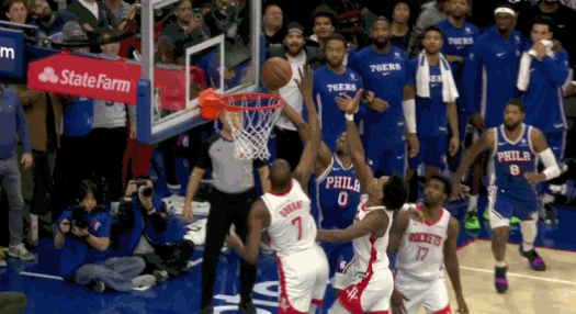 无畏争议判罚！76人双星合砍68分加时战胜火箭杜兰特独得36分却有8次失误