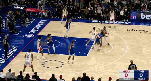 无畏争议判罚！76人双星合砍68分加时战胜火箭杜兰特独得36分却有8次失误