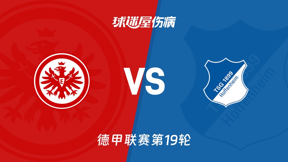 【德甲联赛第19轮】法兰克福对阵霍芬海姆伤病情况最新更新（2026年01月24日）
