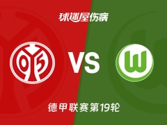 【德甲联赛第19轮】2026年01月24日美因茨对沃尔夫斯堡最新伤病名单更新