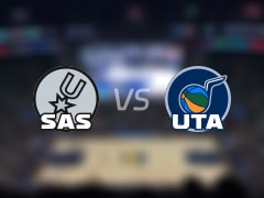 马刺与爵士精彩对决全场录像回放-NBA常规赛2026年01月23日赛事回顾