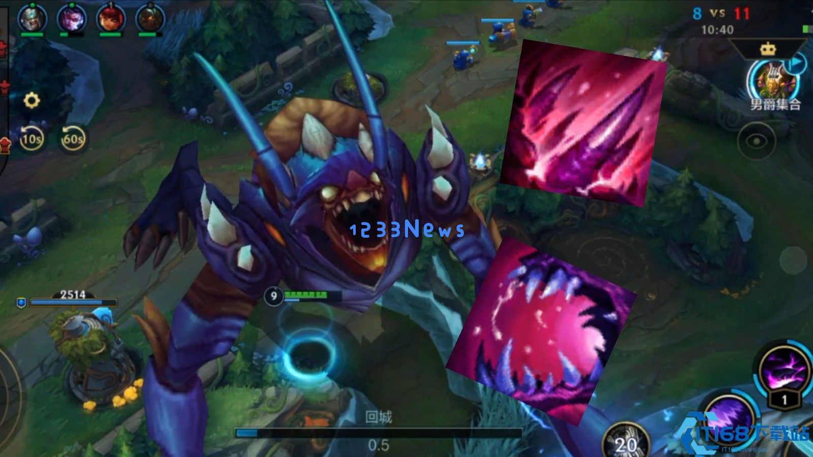 英雄联盟手游打石头人用什么英雄