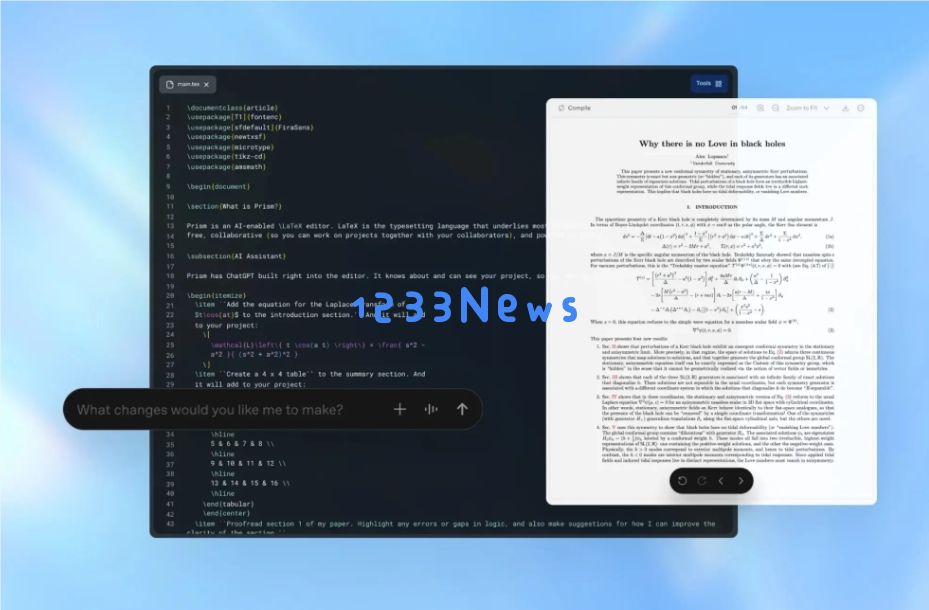 OpenAI 发布 Prism：基于 GPT-5.2 的科研协作新纪元