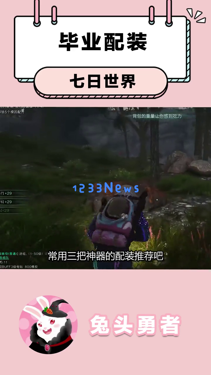 《七日世界》轻松晋级顶尖玩家的秘笈！三款神器配装推荐助你大幅提升战斗力