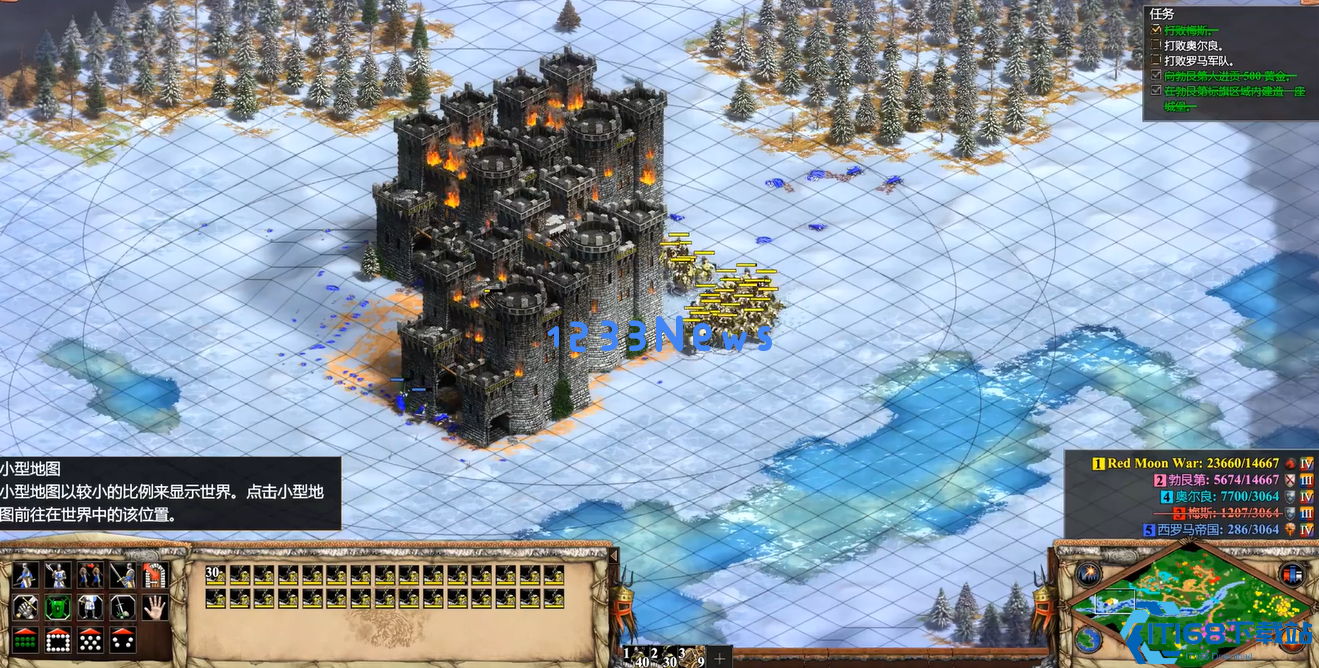 帝国时代2怎么打野蛮人的盛宴