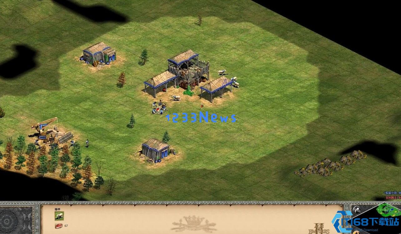 帝国时代II肉马开局指南：零黄金压制战术详解