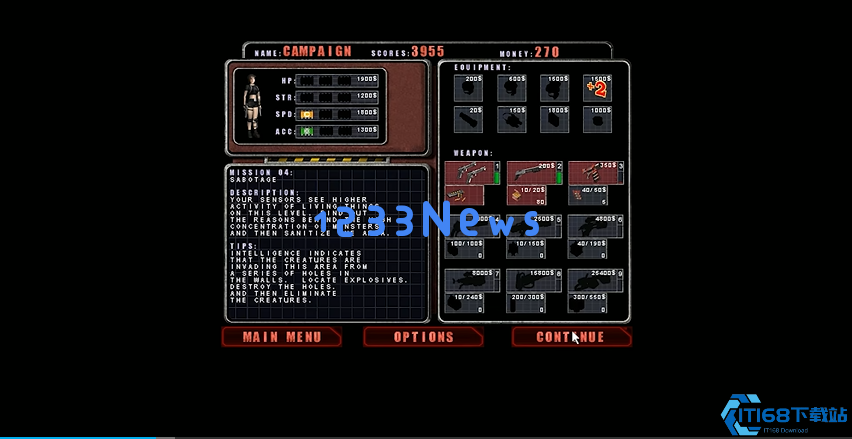 孤胆枪手1怎么选关