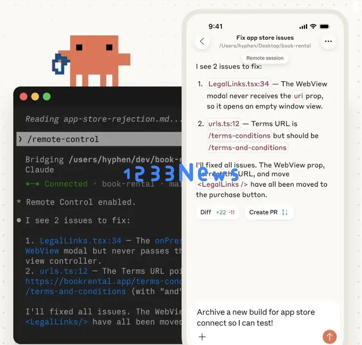​脱离工位束缚！Claude Code 推出“远程控制”功能：手机即可操控本地 AI 编程